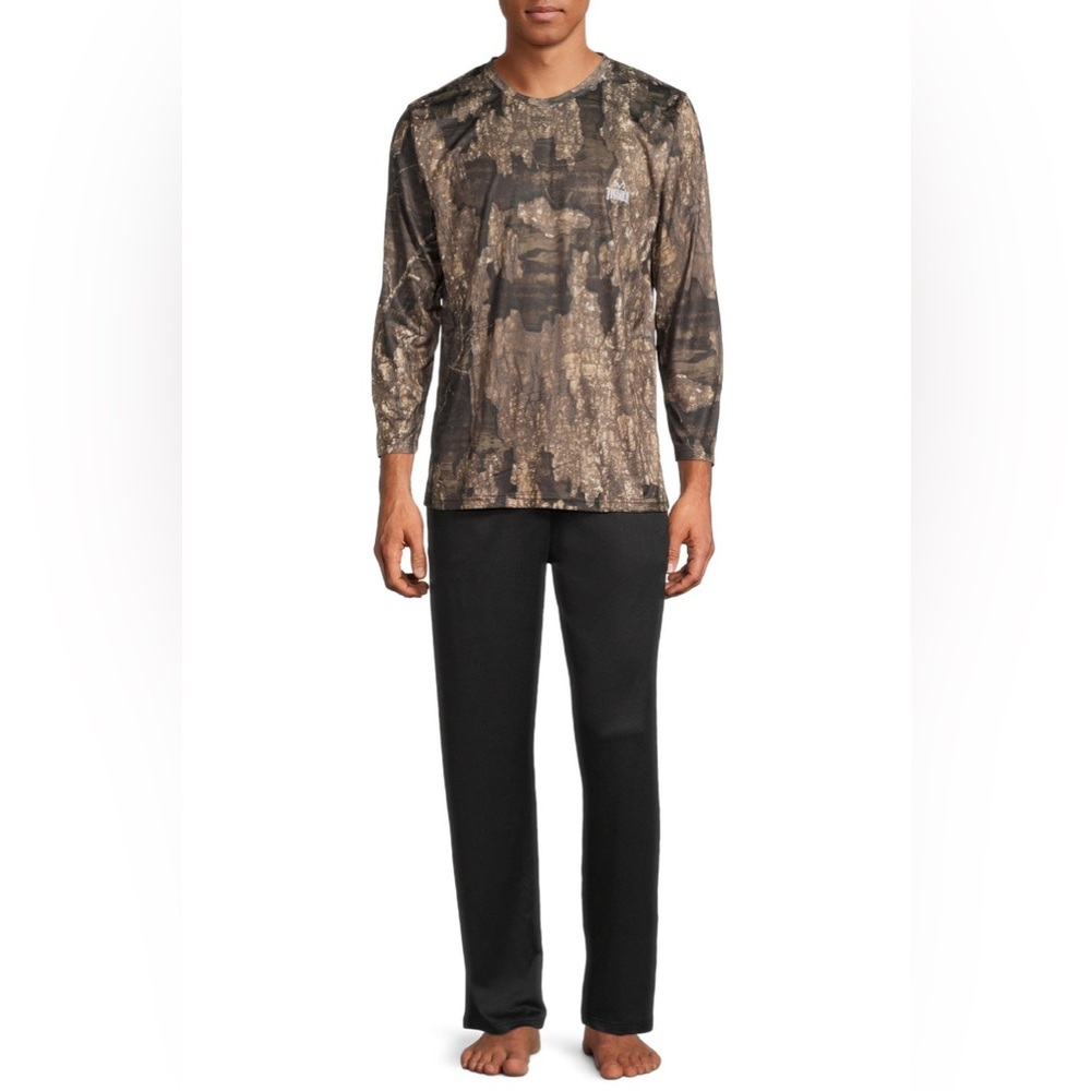 Realtree Men’s Super Soft Lounge Set - Timber Size Medium New in box
